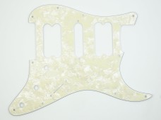 Fender Stratocaster Standard Pickguard Aged White Pearl H-S-H 0992230000